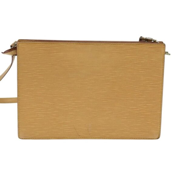 LOUIS VUITTON Epi Angian Shoulder Bag Beige M52116 LV Auth 147346 - Picture 3 of 16